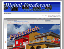 Tablet Screenshot of digital-fotoforum.de